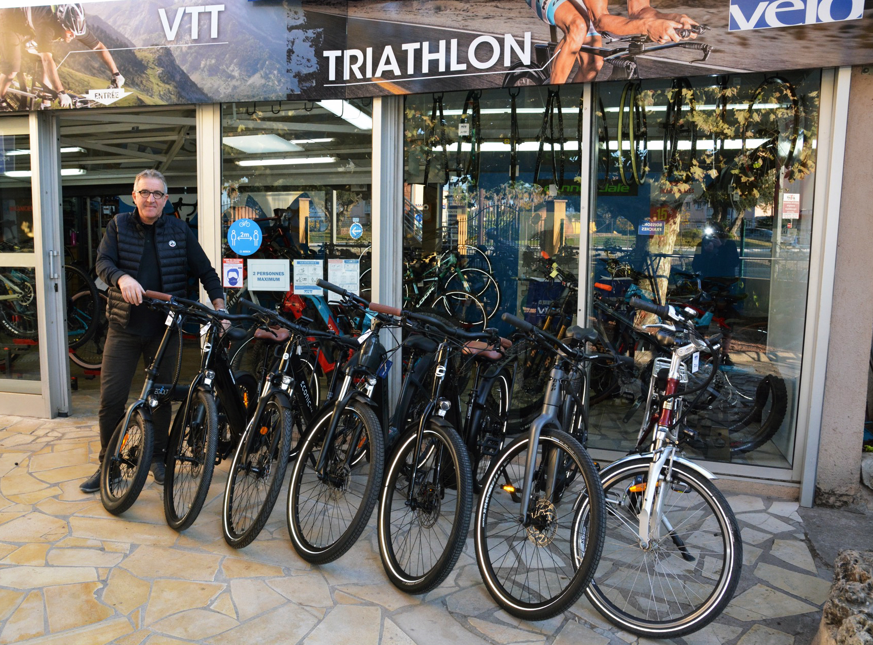 Ouverture des “Cycles Patrick Béraud location vélos Base nature